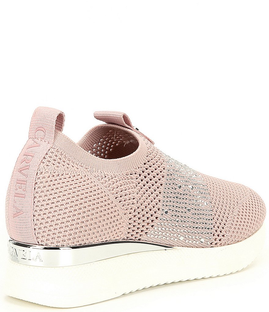 Carvela Janiero Stretch Fabric Slip-On Sneakers