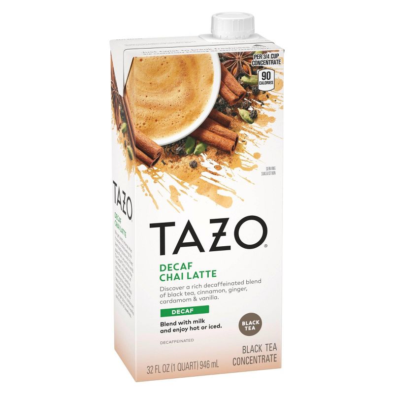 Tazo Chai Decaf Tea Latte - 32 fl oz