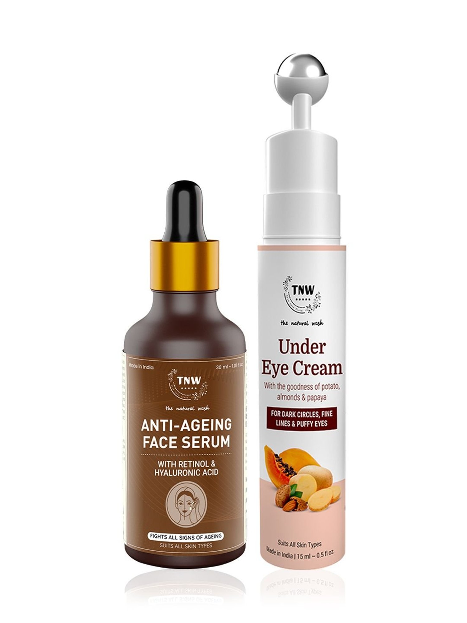 TNW-The Natural Wash Anti Ageing Serum & Under Eye Cream