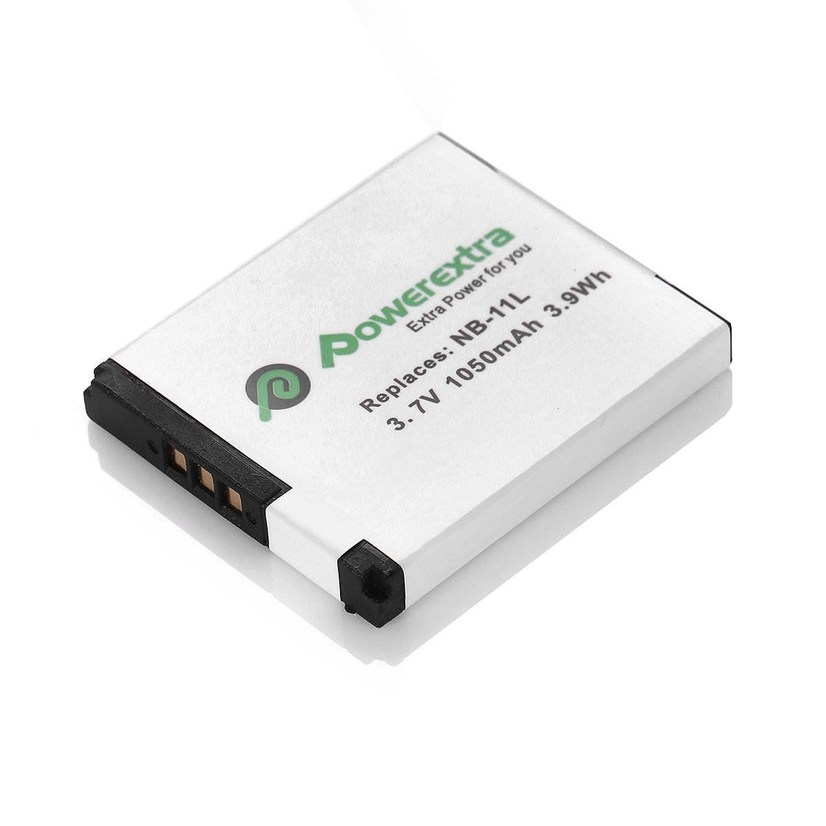 Powerextra 2 Pack 3.7V 1050mAh NB-11L / NB-11LH Replacement Batteries for Canon PowerShot A2300 IS, A2500, A2600, A4000 IS, ELPH 110 HS, ELPH 130 HS, ELPH 135 IS, ELPH 160, SX400 IS, SX410 IS