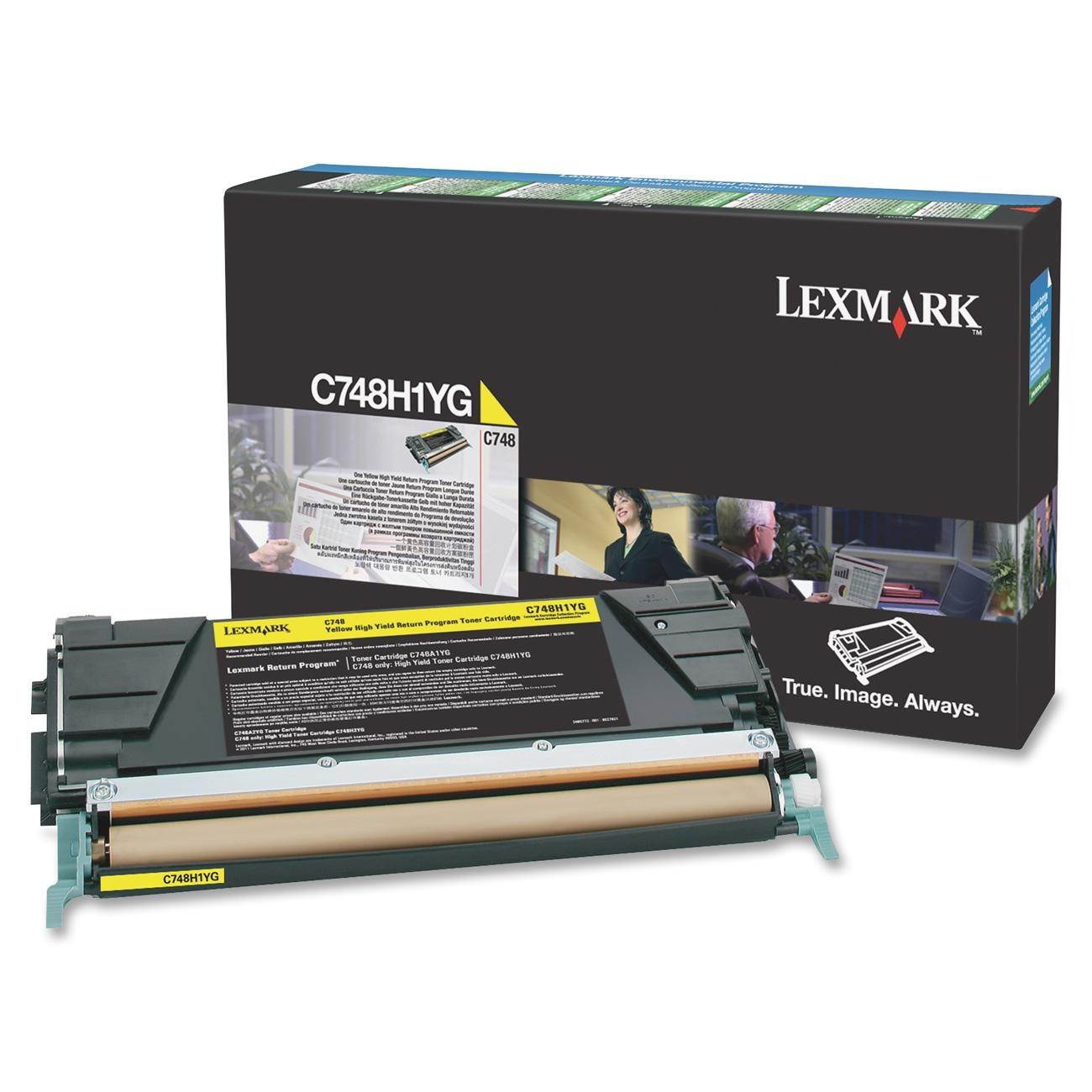 Lexmark Toner Cartridge - Yellow (1)