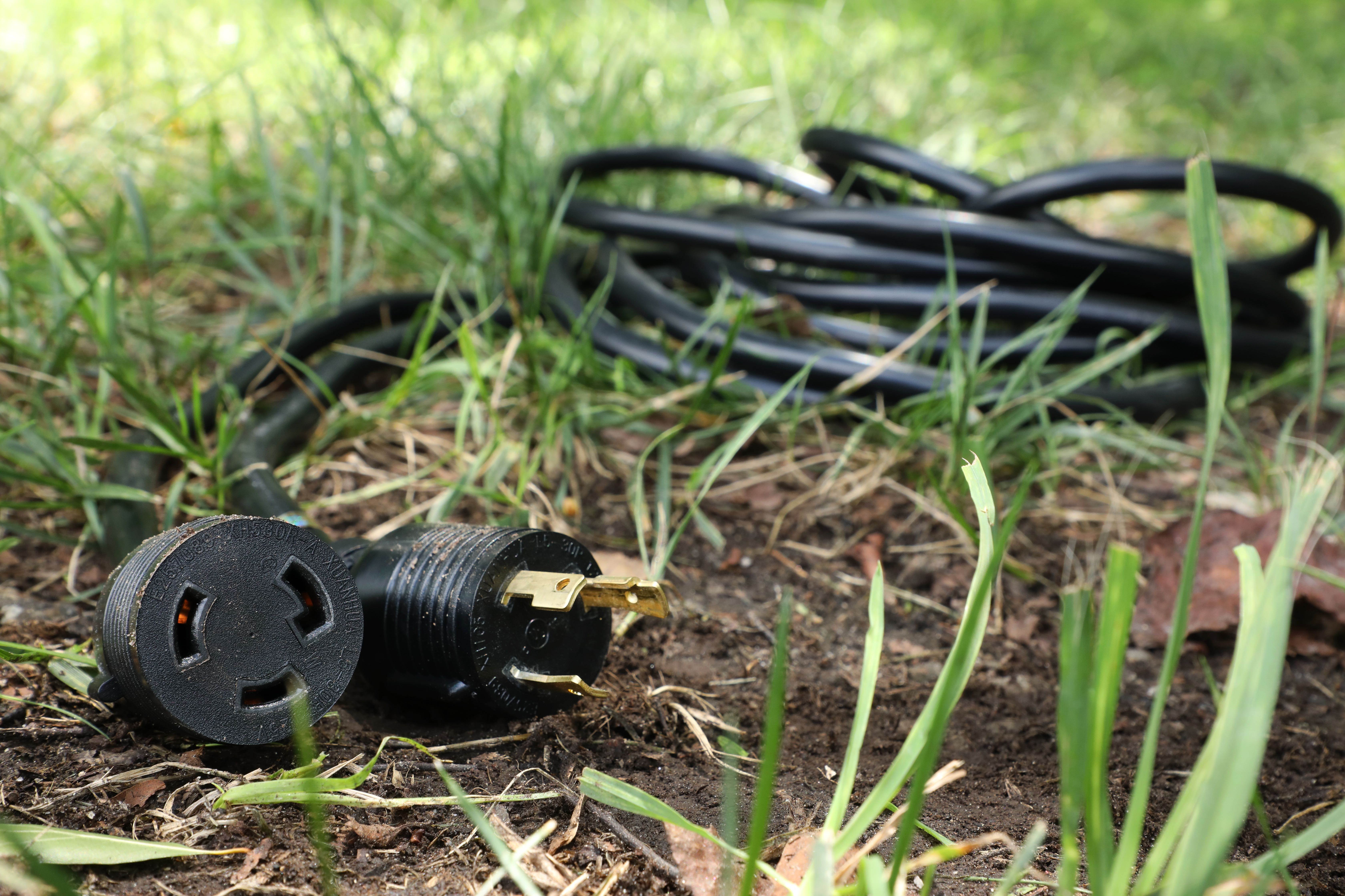 Ironbox L5-30 to L5-30 Connector Power Cord - Black - 3 Foot - 30A/125V - 10/3 SJT - IBX-5801M-03