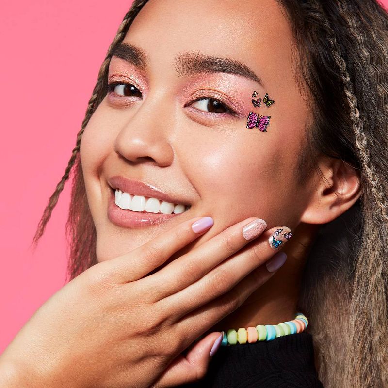 Dashing Diva Gloss Palette Nail Art Kit - Butterfly Effect Mini - 20pc
