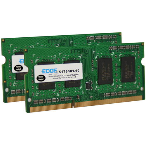 EDGE Tech 8GB (2 x 4GB) 204-Pin DDR3 SO-DIMM DDR3 1333 (PC3 10600) Laptop Memory