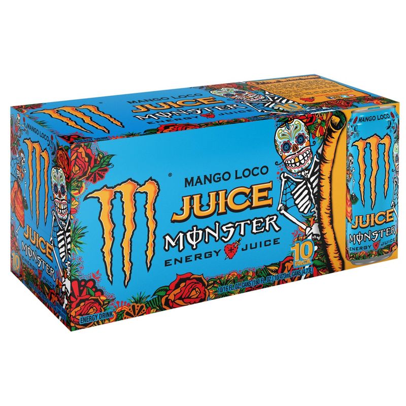 Monster Energy Mango Loco - 10pk/16 fl oz Cans