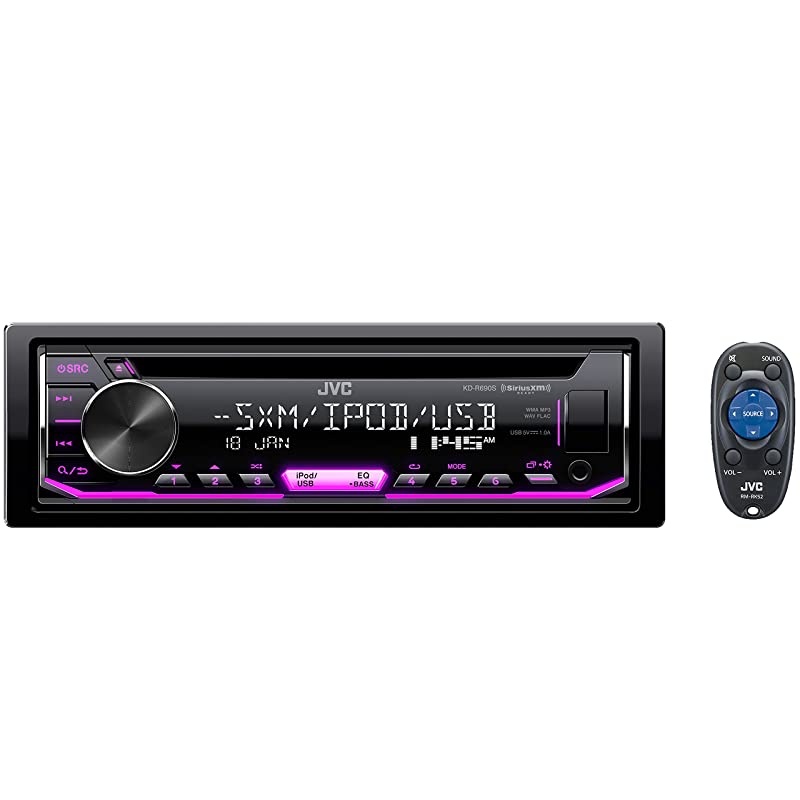 KDR690S CD Receiver Featuring Front USBAUX InputPandoraSiriusXM ReadyVariable Illumination