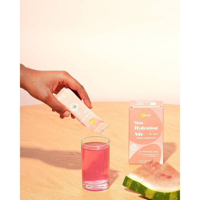 Golde Hydration Ade Watermelon Dietary Supplements - 6ct