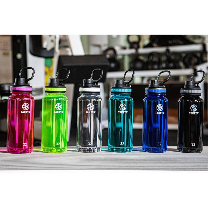 Takeya 32oz Tritan Water Bottle with Spout Lid - Clear