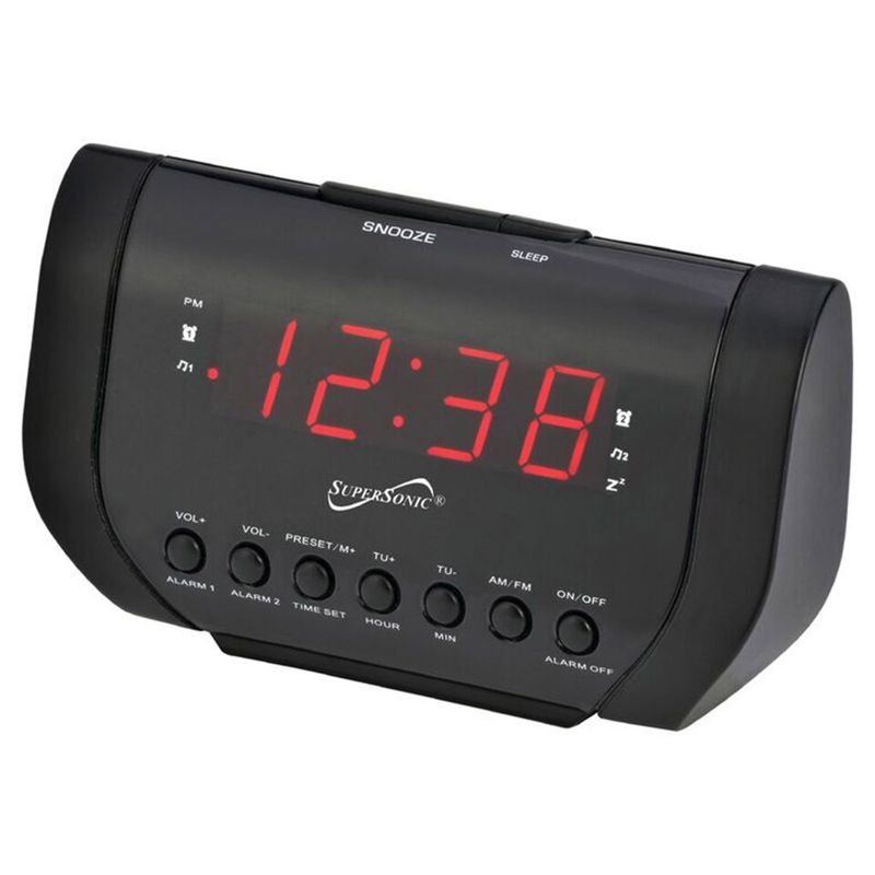 iHome Qi Charging Bluetooth Alarm Clock