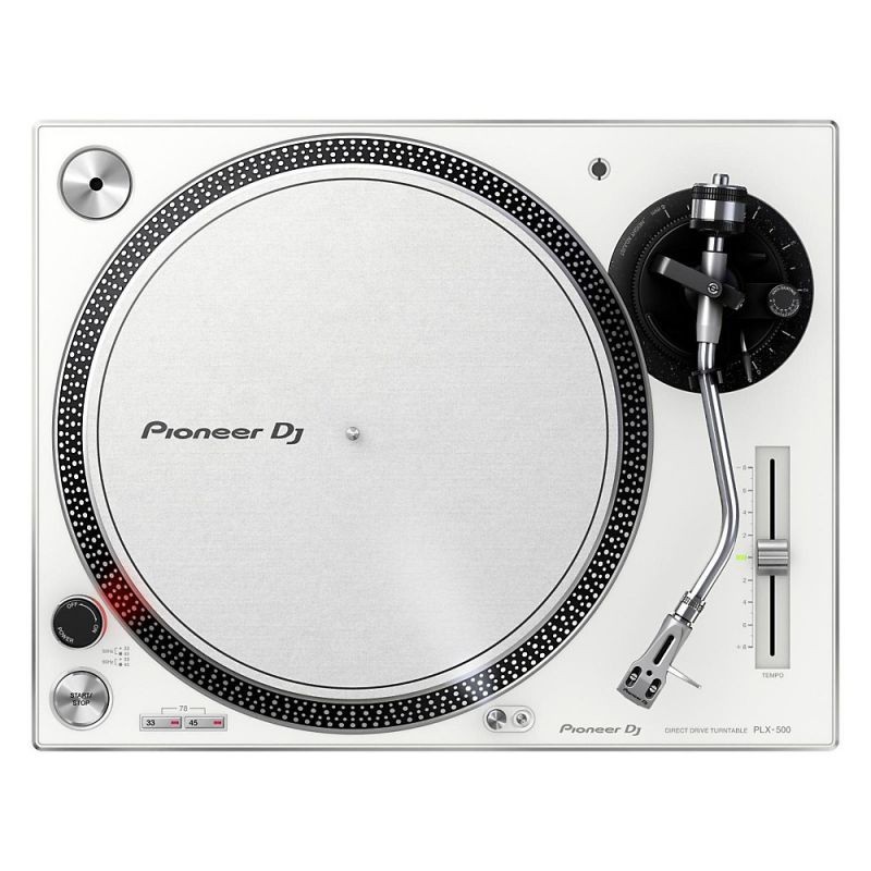 Pioneer PLX-500 Direct-Drive Professional Turntable White