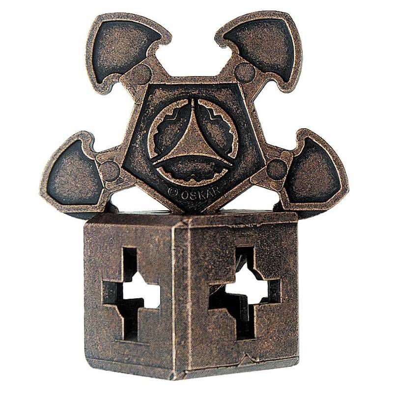 Hanayama Level 3 Cast Puzzle - O'Gear Brainteaser 2pc