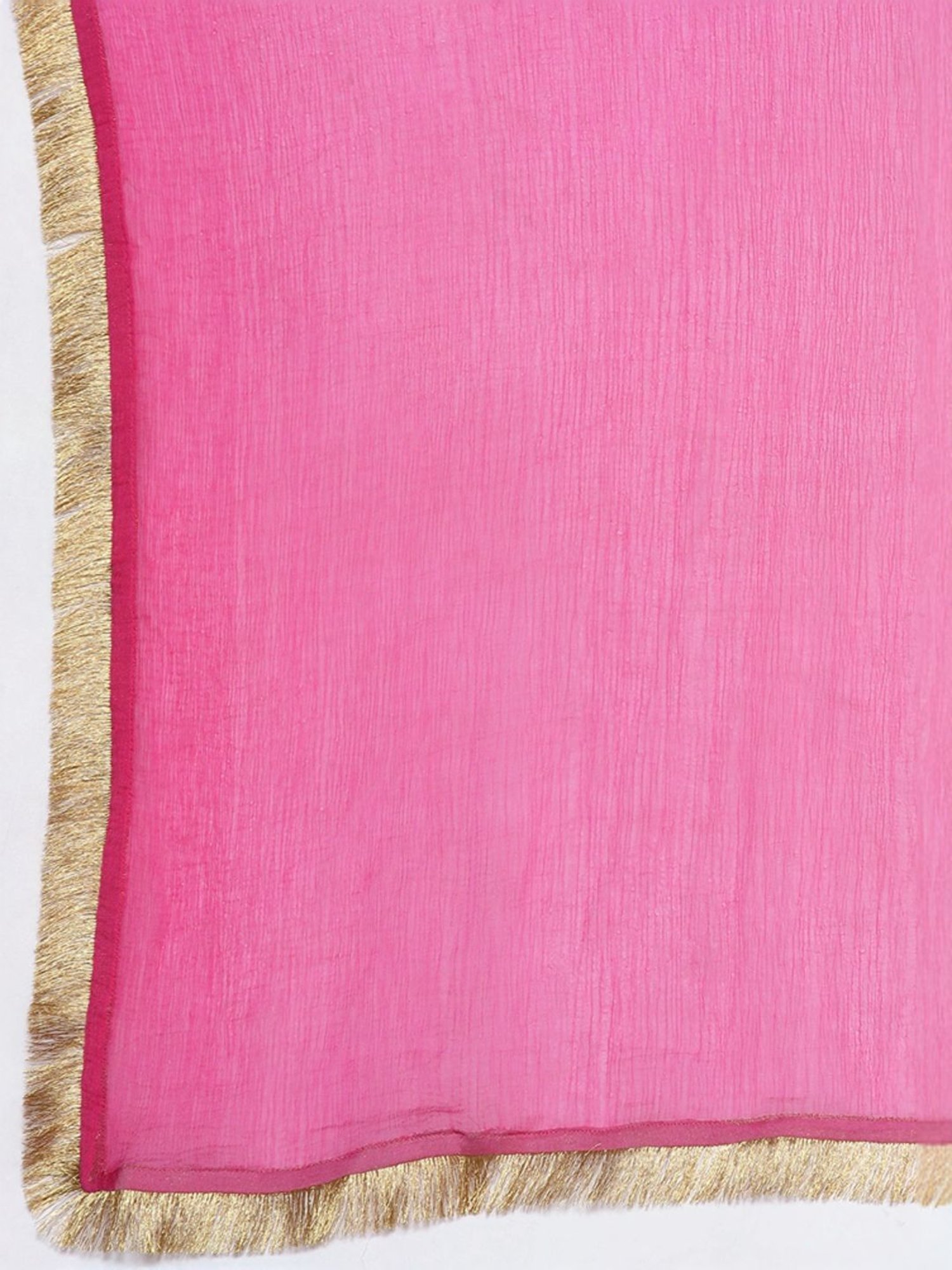 Varanga Teal Blue Floral Print Kurta Pant Set With Dupatta