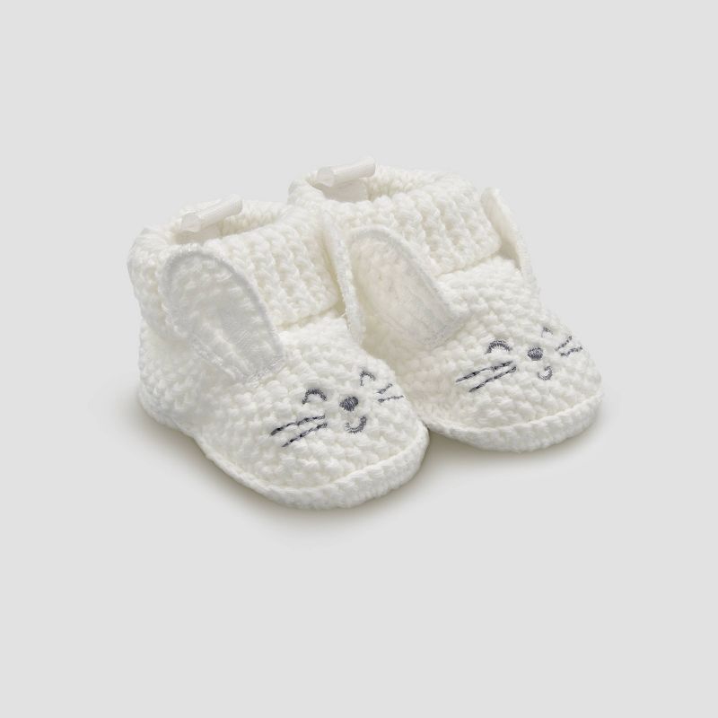 Baby Easter Bunny Slippers - Just One You® made by carter's White
