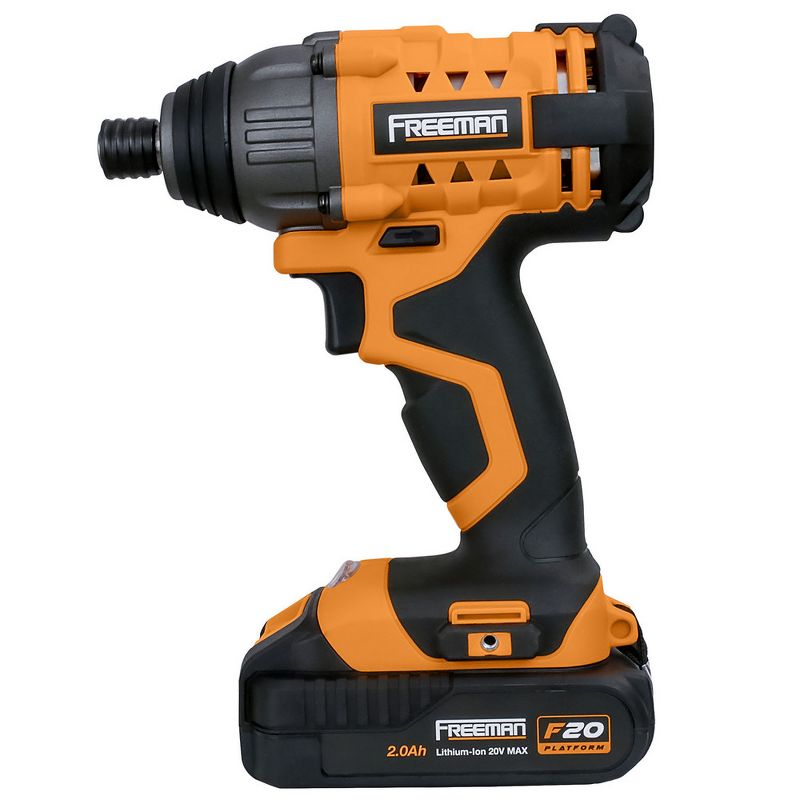 Freeman PECCKT 20V Lithium-Ion Cordless 2-Tool and LED Light Combo Kit (2 Ah)