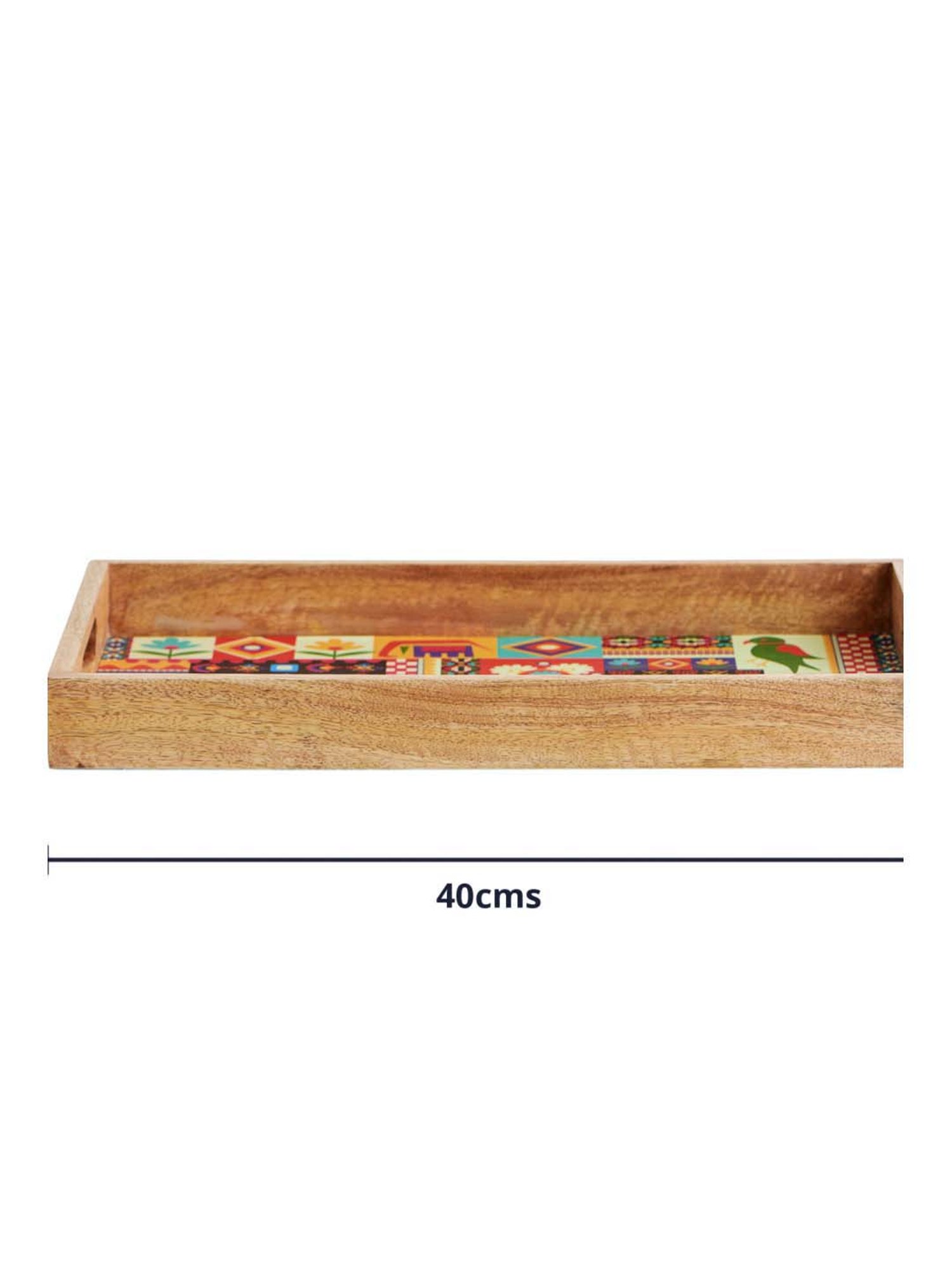 Gibson Home 18" x 24" Ceramic Gracious Rectangular Serving Platter