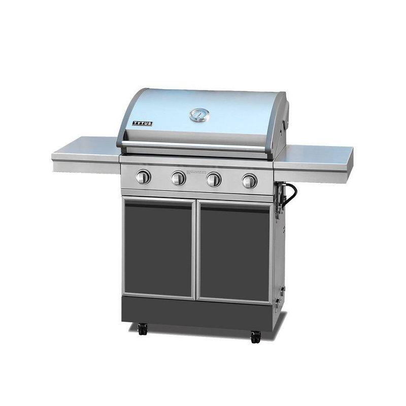 TYTUS 4 Burner Cart Gas Grill T400PCCLP-0.0.0 Charcoal Stainless Steel