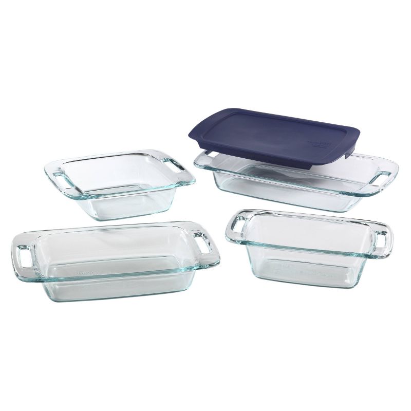 Pyrex Easy Grab 5pc Glass Bakeware Set