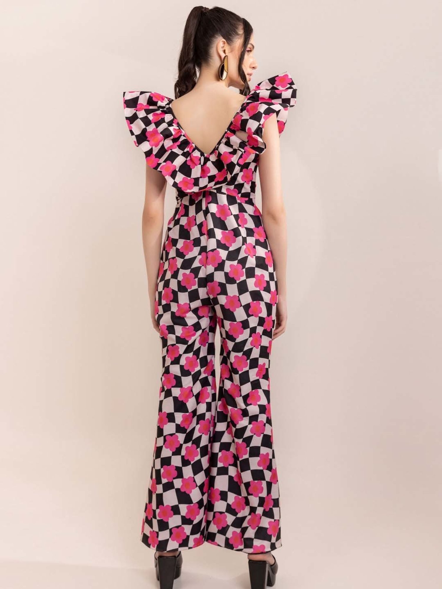 KAORI BY SHREYA AGARWAL Multicolored Printed Jumpsuit