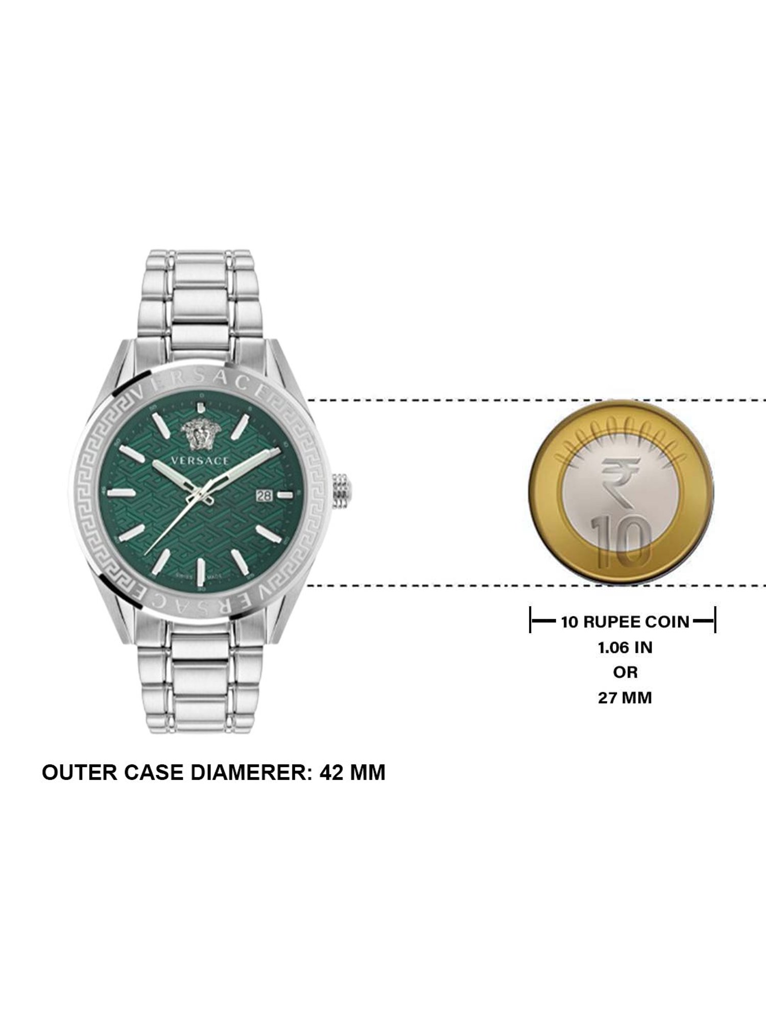 Versace VE6A00423 Analog Watch for Men