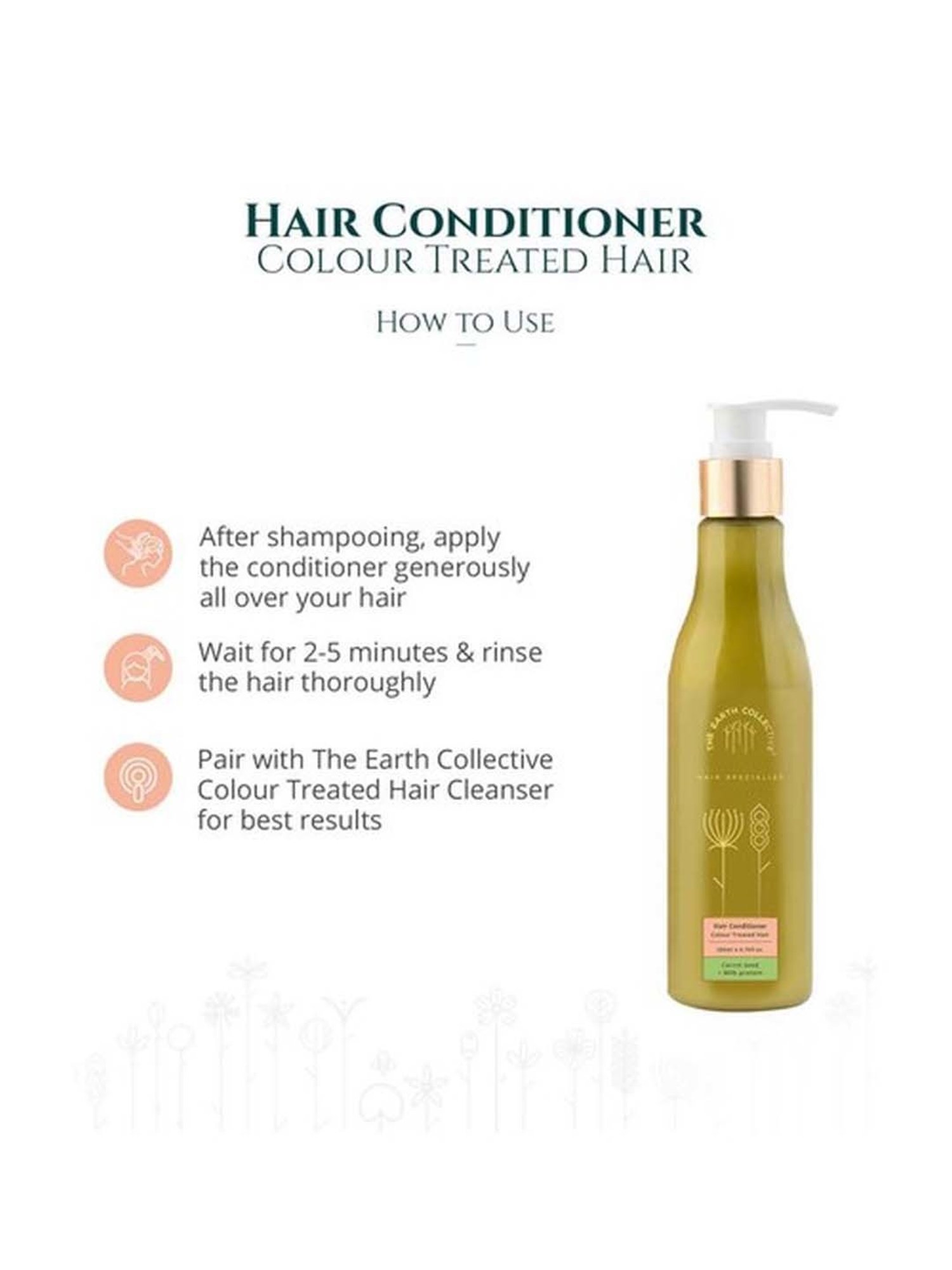 The Earth Collective Color Treated Hair Conditioner - 200 ml