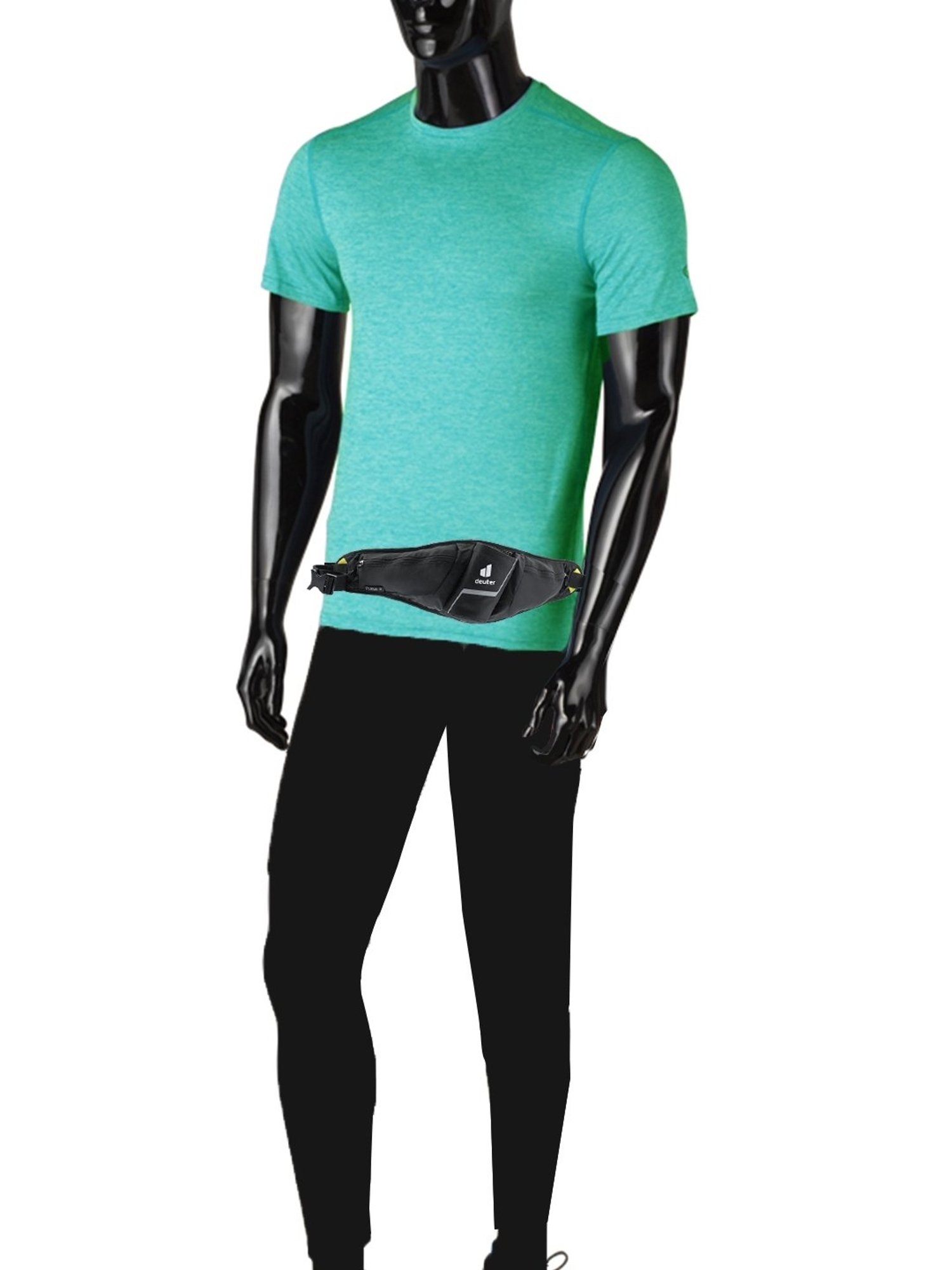 Deuter Black Solid Small Waist Pouch