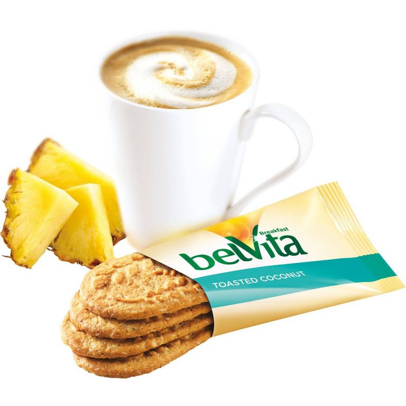 belVita Toasted Coconut Breakfast Biscuits - 5 Packs
