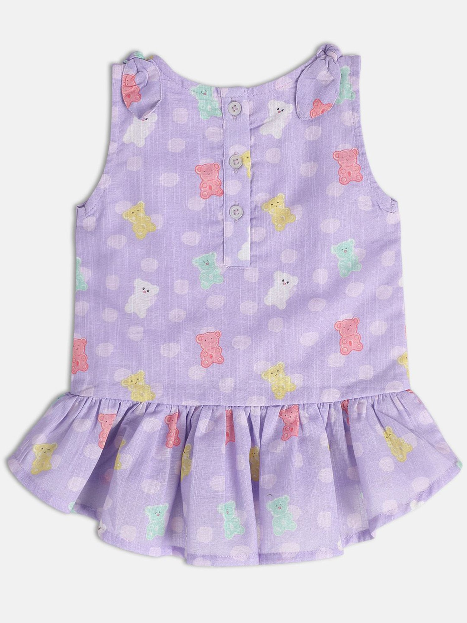 Ed-a-Mamma Baby Blue Printed Top