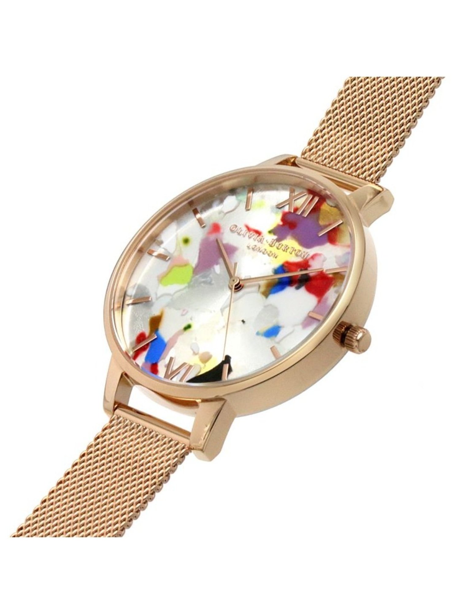 Olivia Burton OBGSET152 Pop Art Analog Watch for Women With Interchangeable Strap