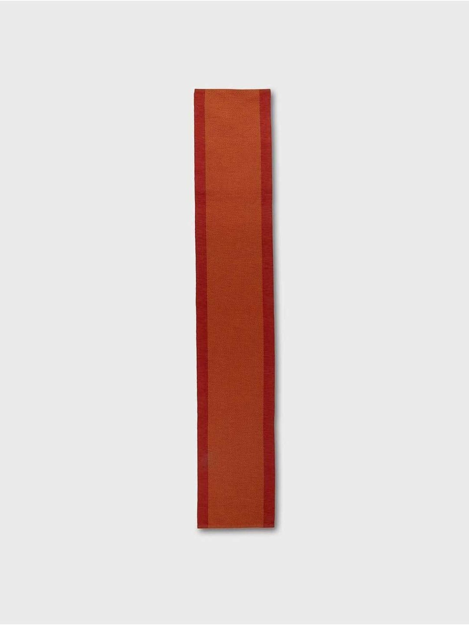 Fabindia Red-Orange Cotton 199 TC 525 GSM Runner