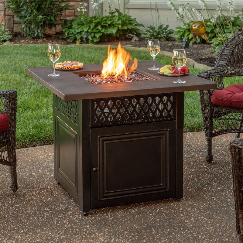 Dual Heat Outdoor Gas Fire Pit - Endless Summer
