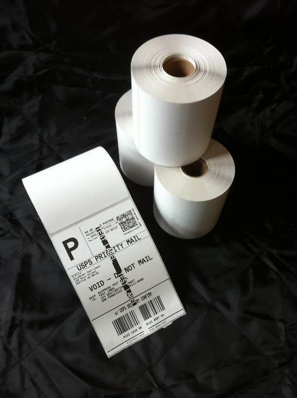4"x6" Zebra compatible Direct Thermal Labels for USPS, UPS, FEDEX ( 6 rolls ) 1500 Labels