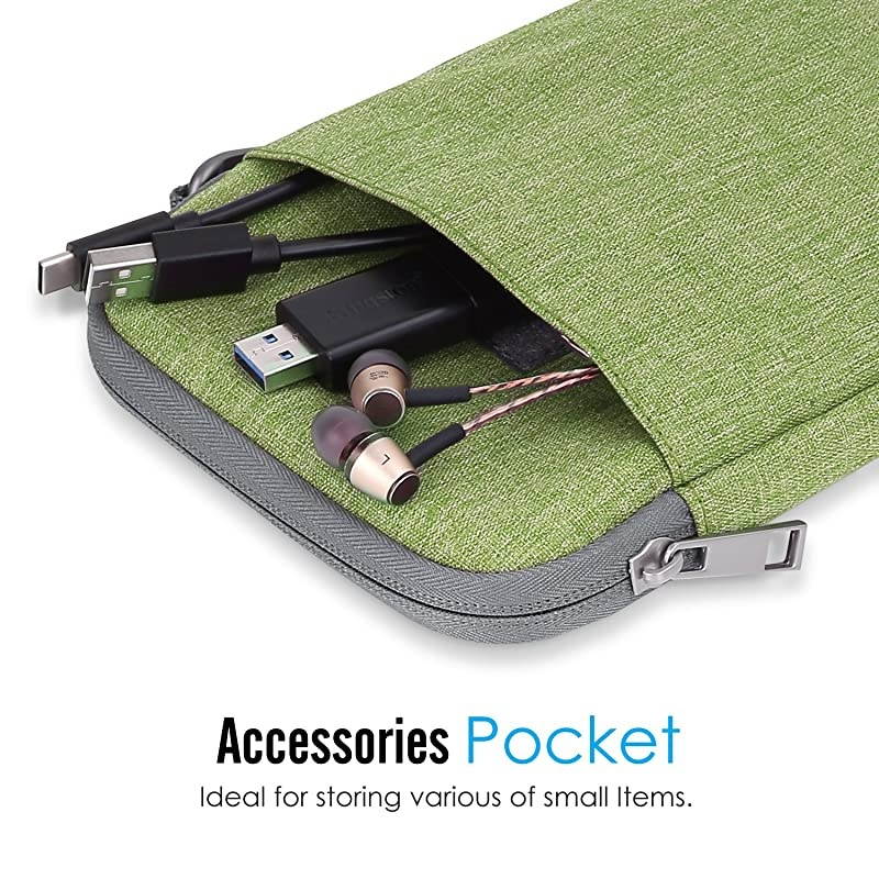 6 Inch Kindle Sleeve Case Fits for AllNew Kindle 10th Generation 2019Kindle Paperwhite 2018 Nylon Cover Pouch Bag for Kindle VoyageKindle 8th Gen 2016Kindle Oasis 6 EReader Green