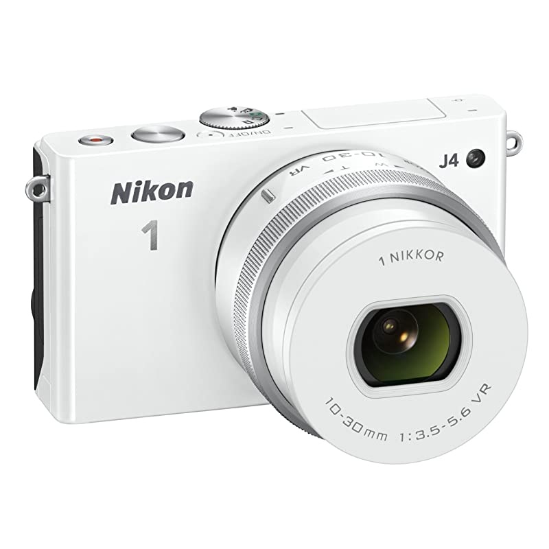 1 J4 Digital Camera with 1 NIKKOR 10-30mm f/3.5-5.6 PD Zoom Lens (White) (Discontinued by Manufacturer)