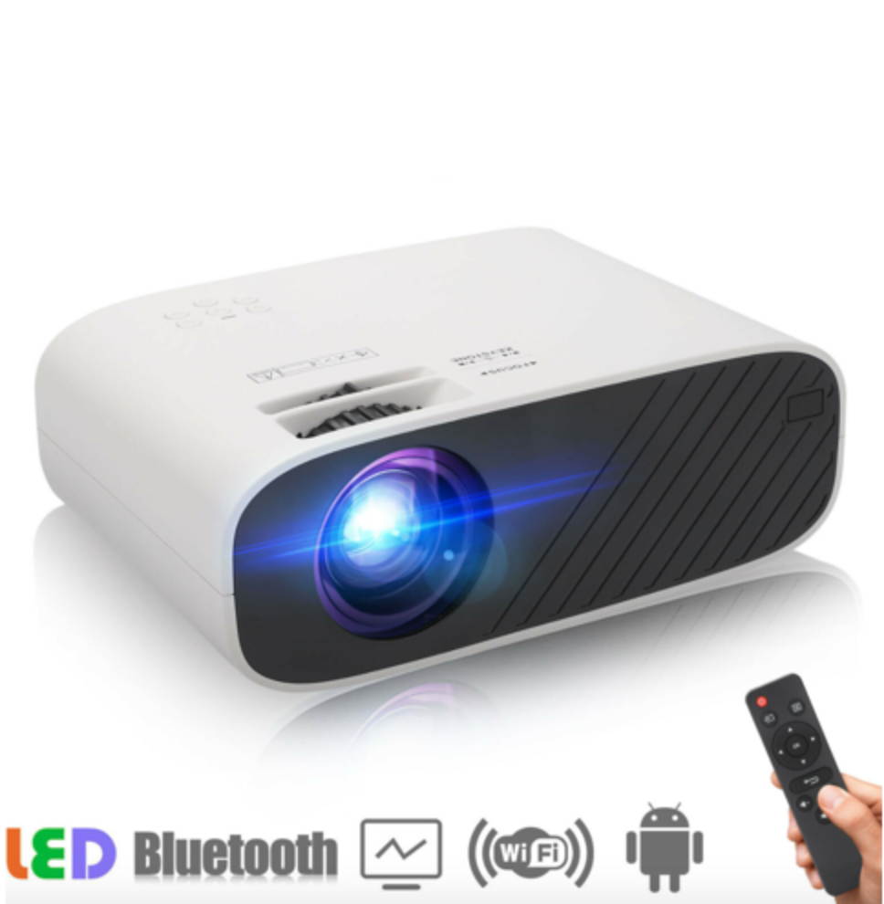 Full HD 1080P LED Smart Home Theater Projector 7000Lumen 3D Video HDMI Dustproof
