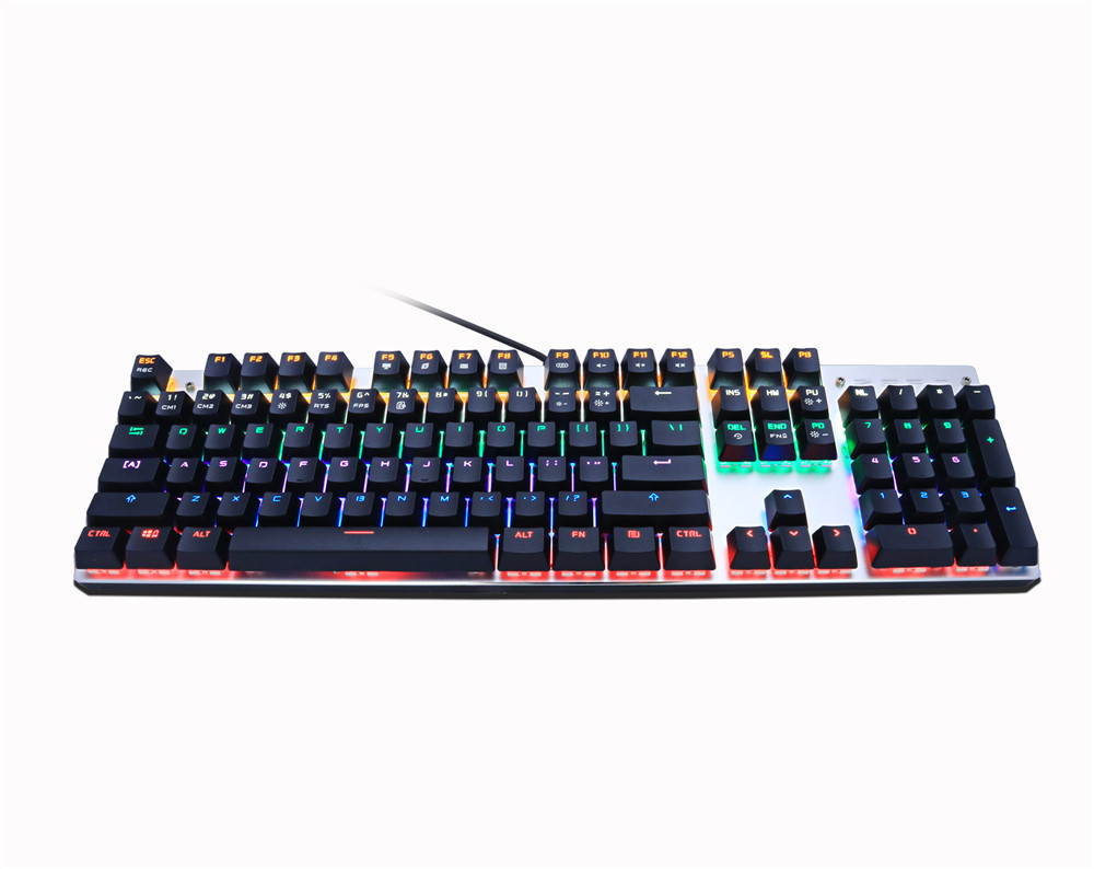 Glorious Modular Mechanical Gaming Keyboard (GMMK)- Barebone Edition (DIY Assembly Required) (Full Size, Black) + Glorious Black Aura Keycaps (Bundle)