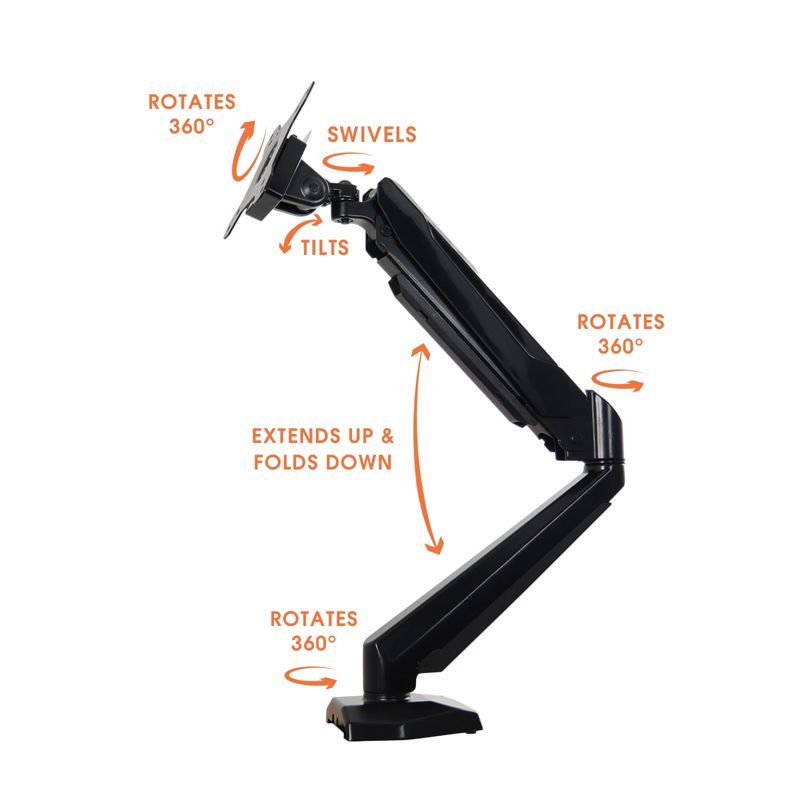ProHT Standing Desk Height Adjustable Sit-Stand Computer Desk (05516A), Ergonomic Stand Up Desk Computer Workstation Riser for Laptop/Desktop/Monit...