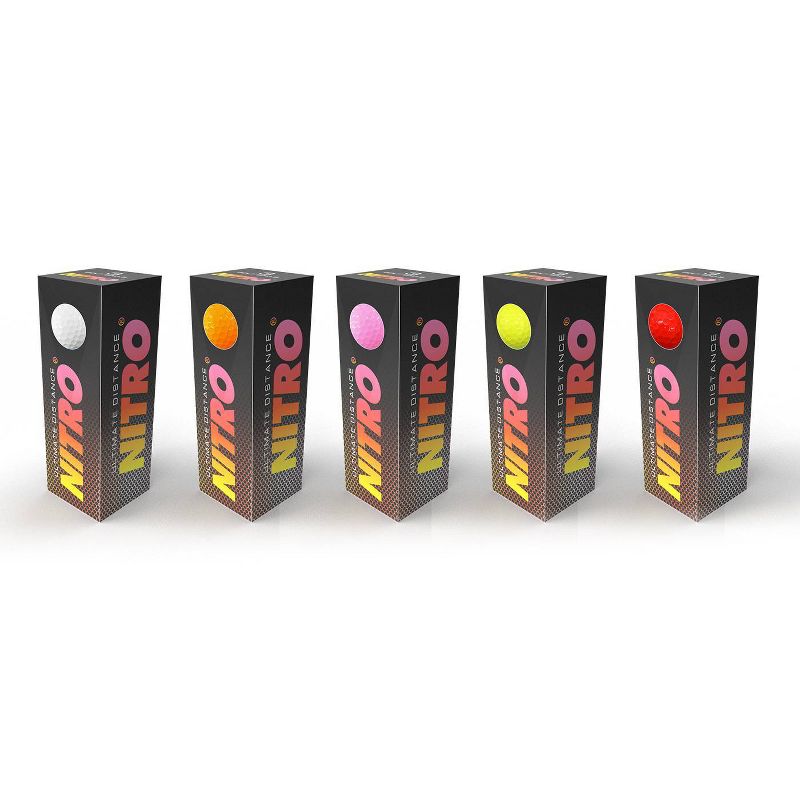 Nitro Golf Ultimate Distance Golf Balls - 30pc