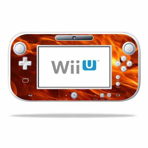 Skin Decal Wrap for Nintendo Wii U GamePad Controller Backdraft
