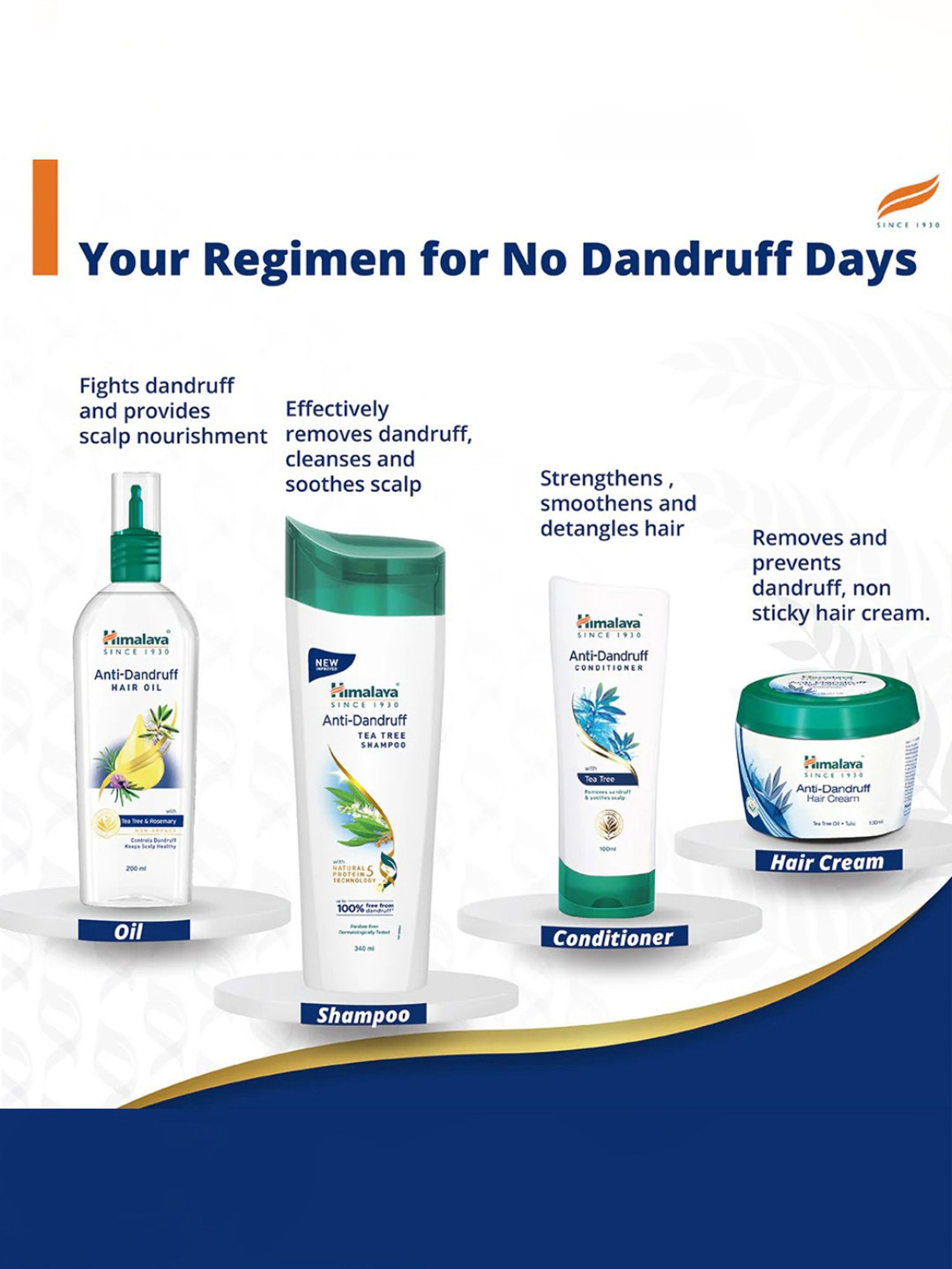 Himalaya Anti-Dandruff Tea Tree Shampoo - 650 ml