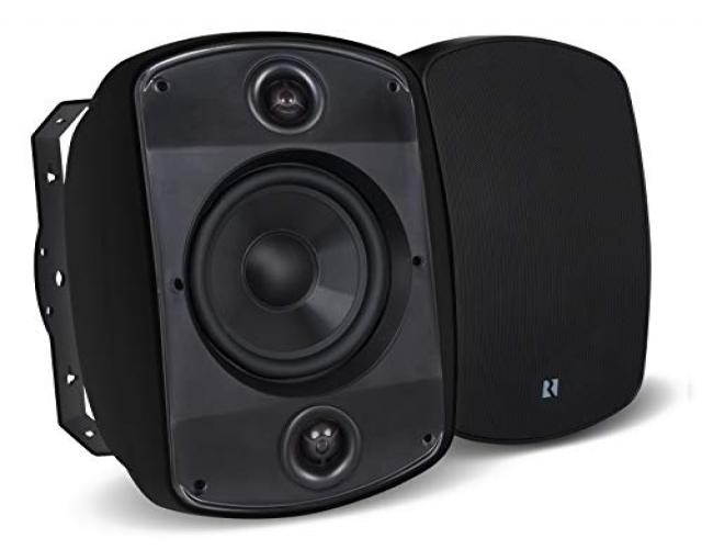 Russound 3165-532900 6 5 outdoor speaker black