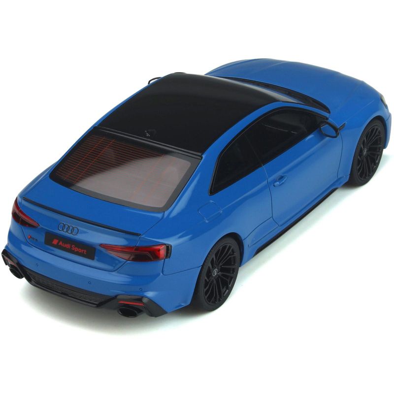 Audi RS 5 Coupe Turbo Blue with Black Top 1/18 Model Car by GT Spirit