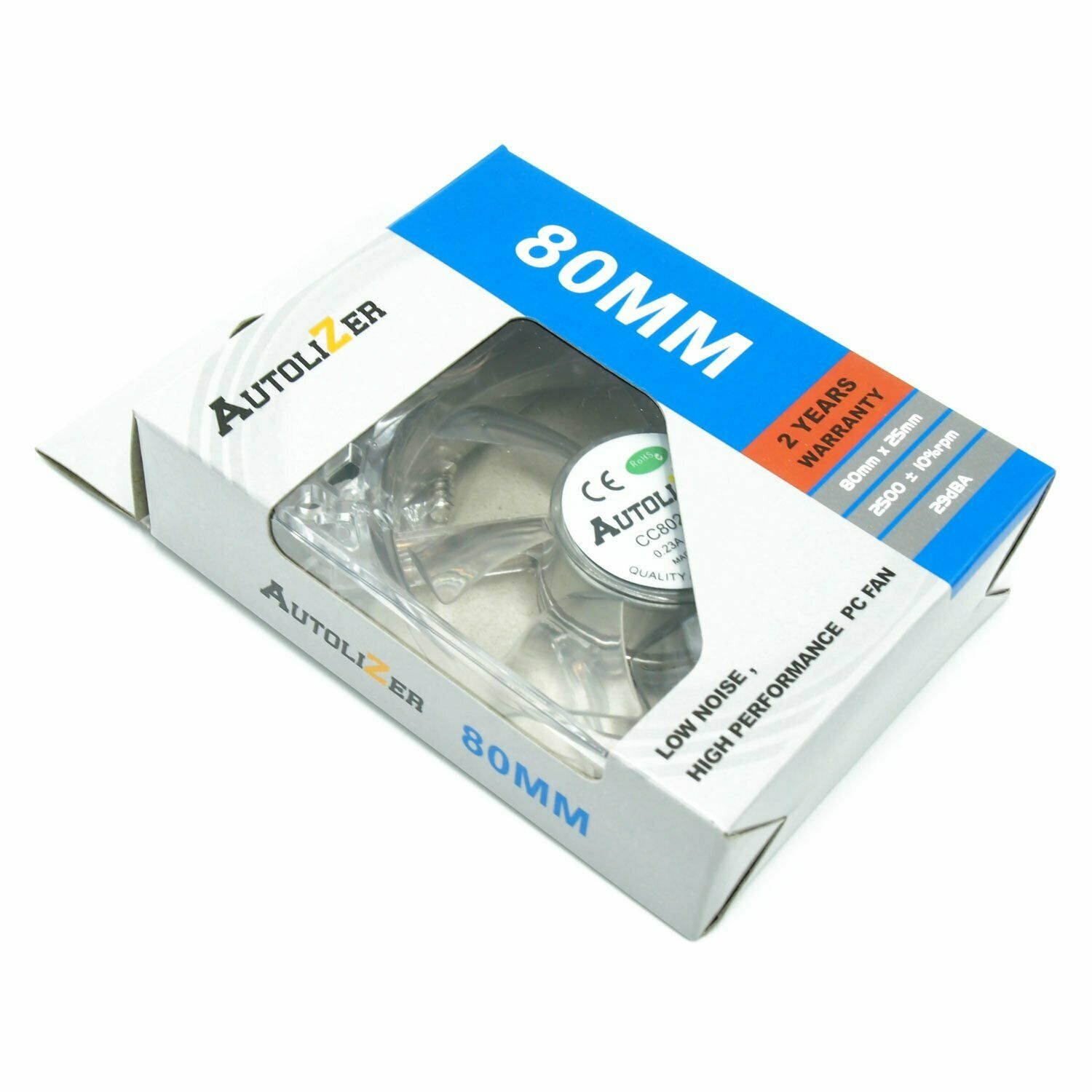 Lots 1/2/4 Quad 4 LED Lights Clear 80mm 120mm PC Computer Case Cooler Fan RGB