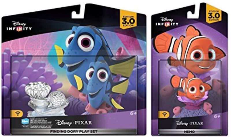 disney infinity 3.0 finding dory themed bundle - finding dory playset and nemo figures