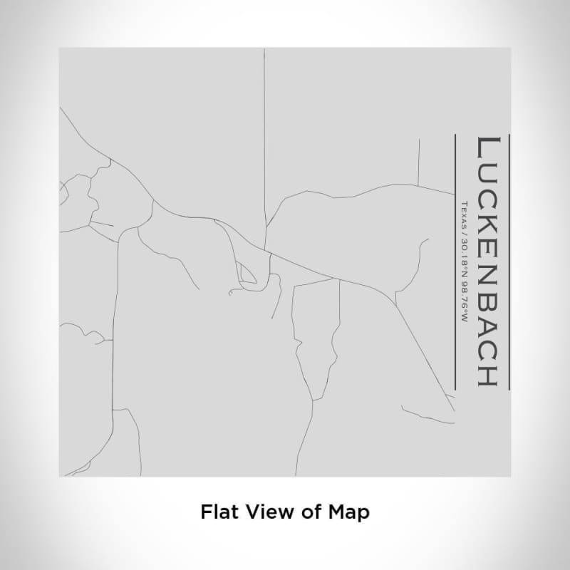 Luckenbach - Texas Map Tumbler