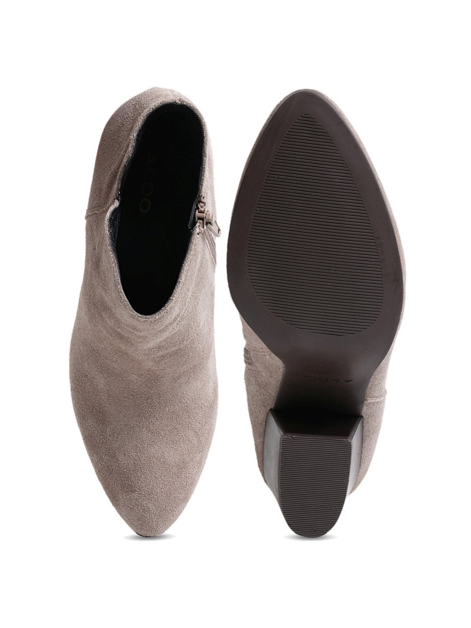 Aldo Women's Grey Casual Booties