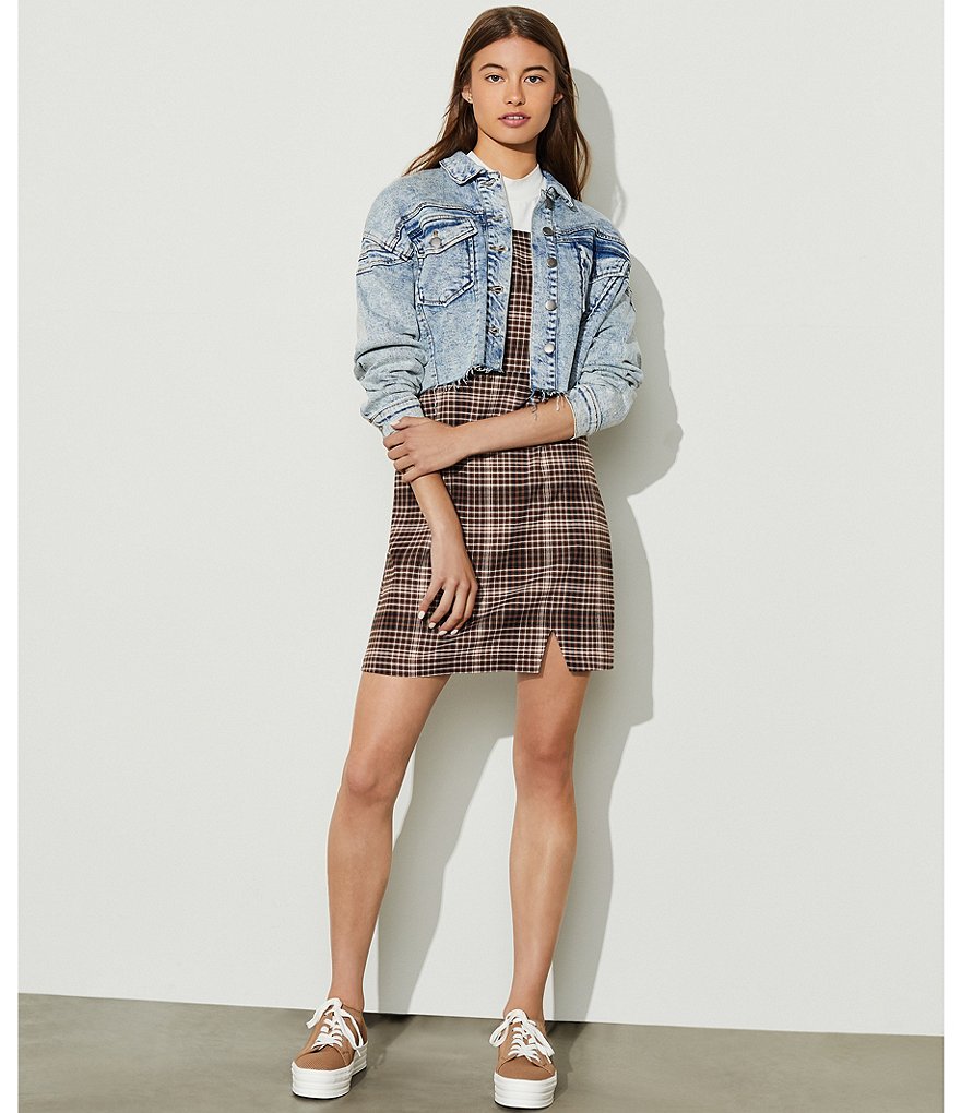 Sundown by Splendid Coordinating Joey Acid Wash Zip Front Hoodie