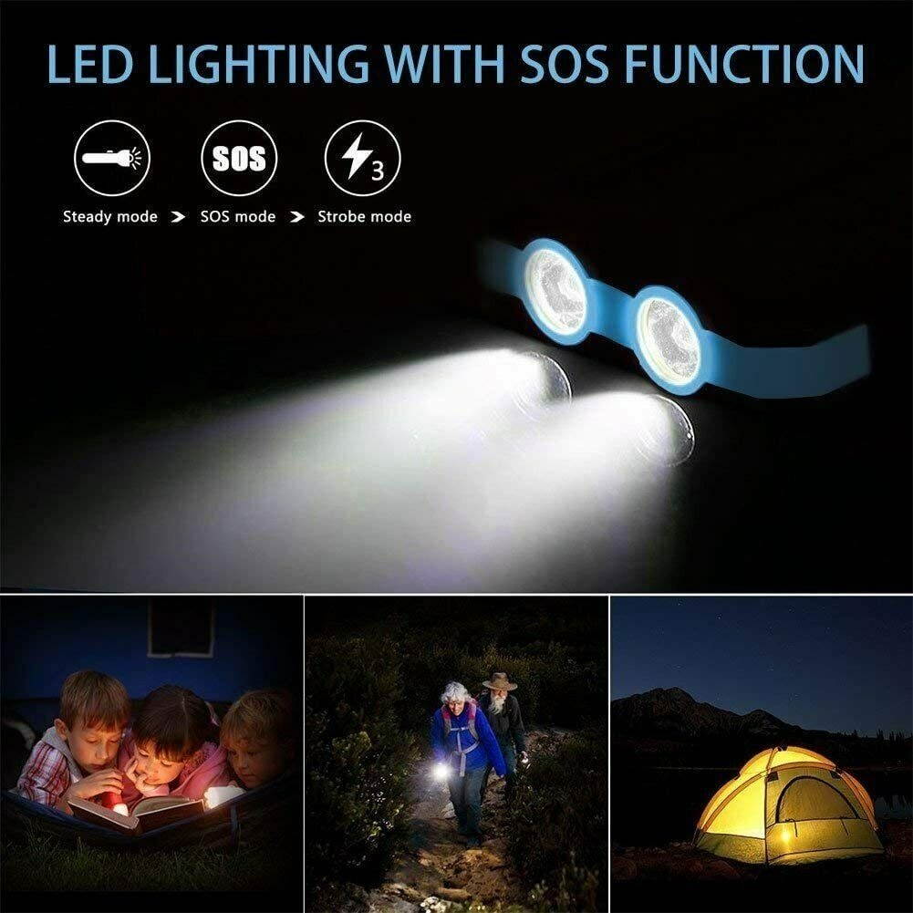 2021 Waterproof Solar Power Bank 900000mAh Portable External Battery Charger US