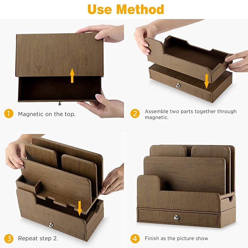 Charging Station Dock for RAVPower 60W 12A 6-Port Desktop Double-Deck Docking for Anker USB Charging Station Multiple Devices Charging Station Organizer for Cell Phones Tablet(No Power Supply)