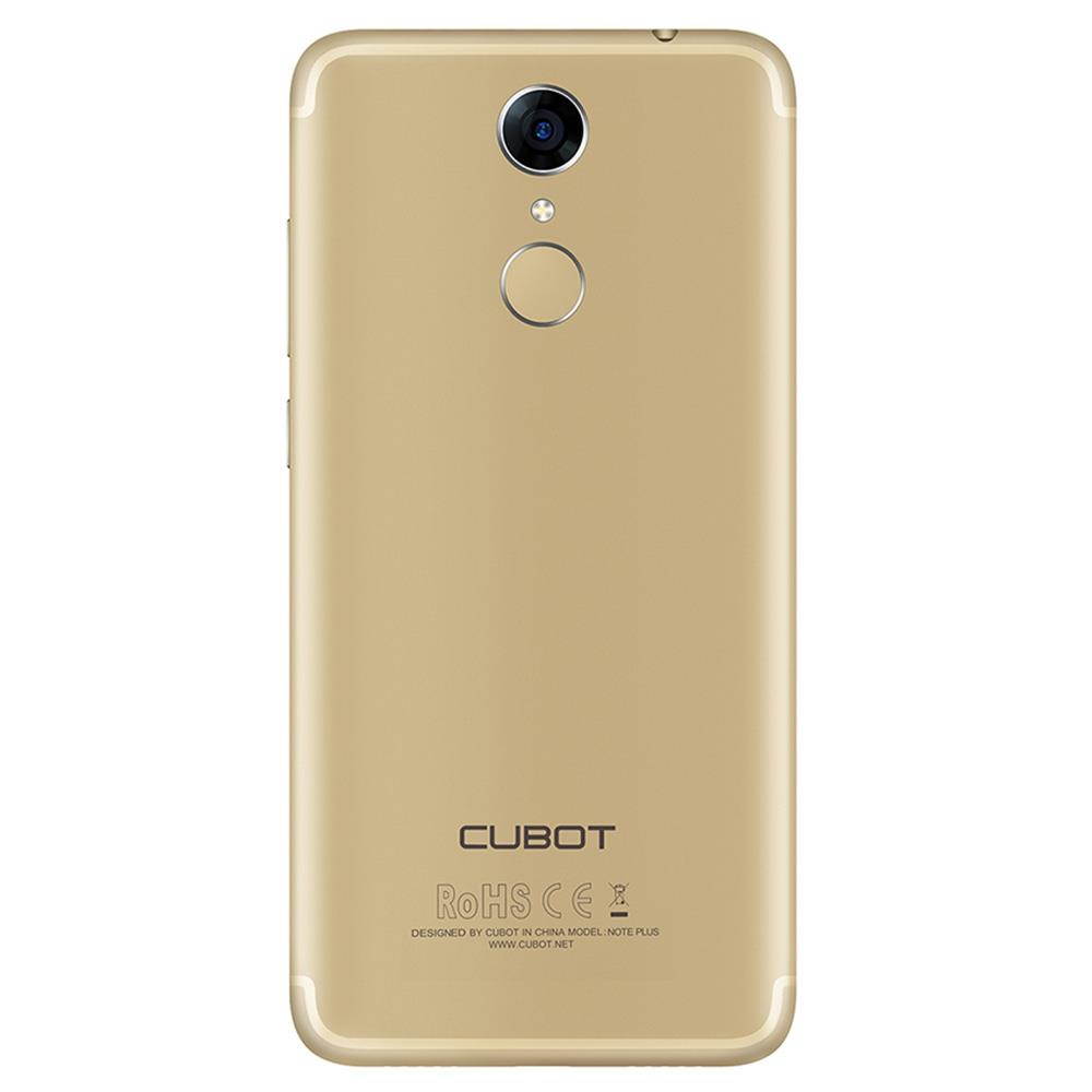 Unlocked Cell Phone Cubot Note Plus 4G Smartphone 5.2 inch Android 7.0 MTK6737T Quad Core 1.5GHz 3GB RAM 32GB ROM 13.0MP Rear Camera Fingerprint Scanner