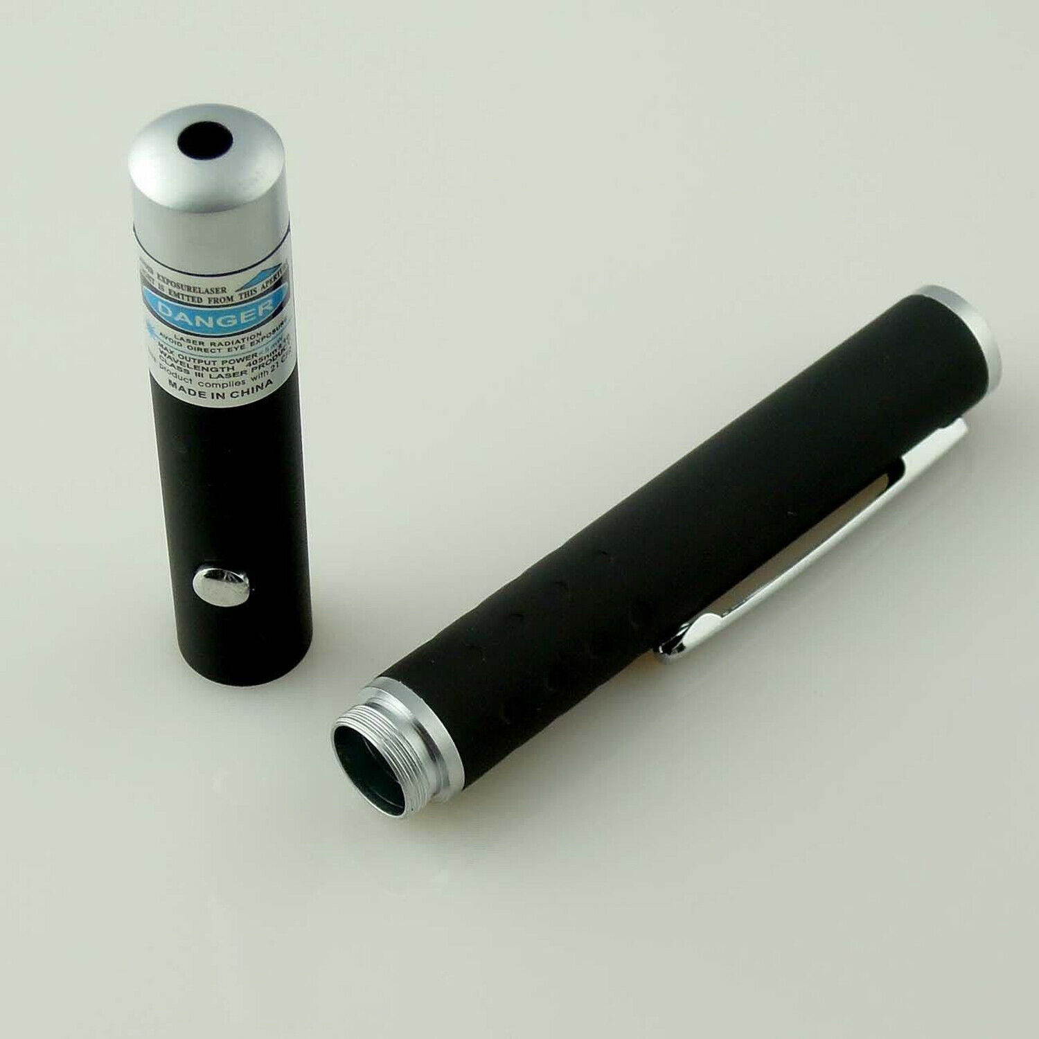 Powerful Blue Purple Violet Laser Pointer Pen Beam Light 5mw 405nm Lazer